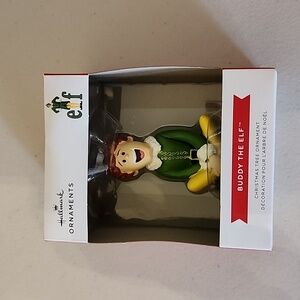 Buddy the elf hallmark ornaments. New